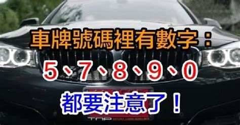 車牌號碼的吉數|「81數理車牌號碼吉凶查詢表」，看看你的「車牌數字」是福還是禍